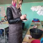 Снимают пробу